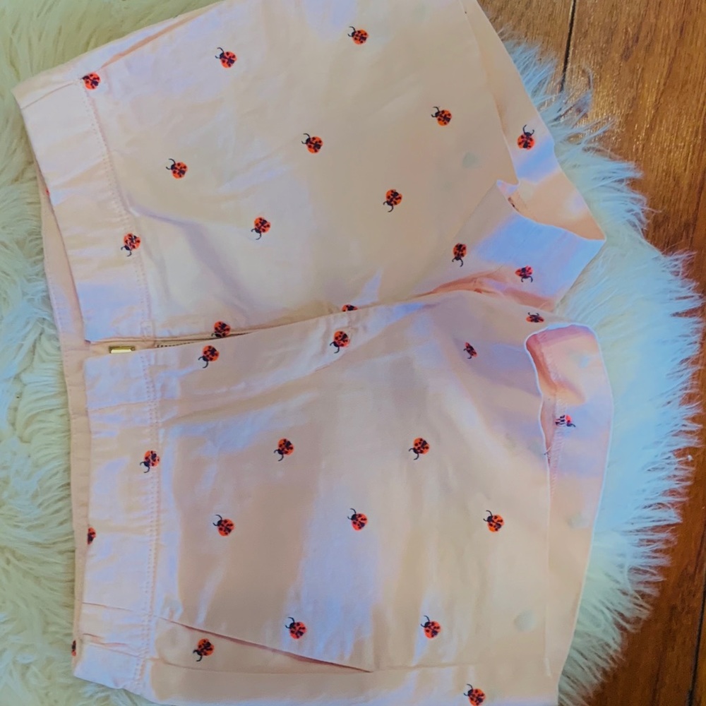 Sweet ladybug shorts barely worn